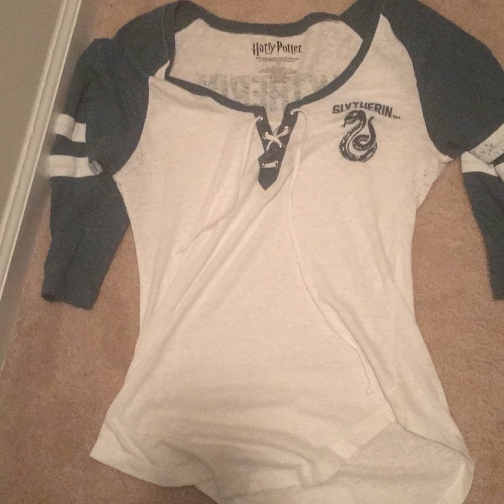 Harry Potter Slytherin Team 3/4 Sleeve Shirt